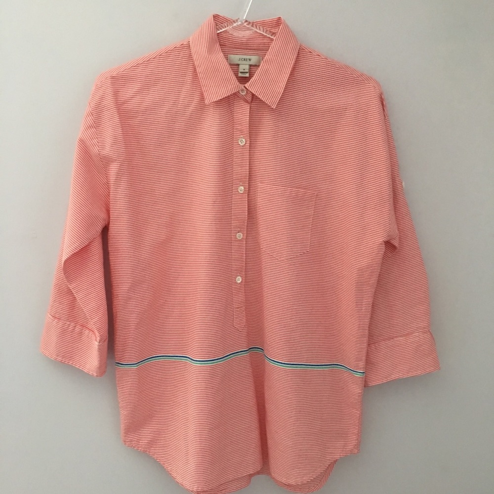 Jcrew stripe pullover